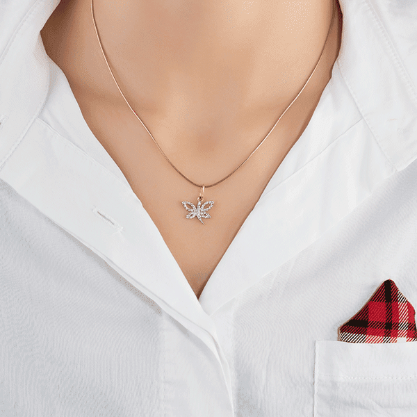 Золотой подвес с цирконием 62283 Золотой подвес с цирконием 62283