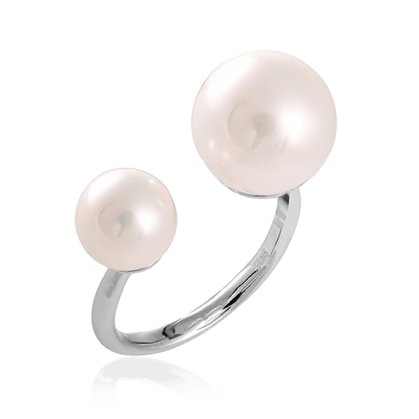 Срібна каблучка з перлиною 024869 детальне зображення ювелірного виробу Срібна каблучка з перлиною 024869 детальне зображення ювелірного виробу