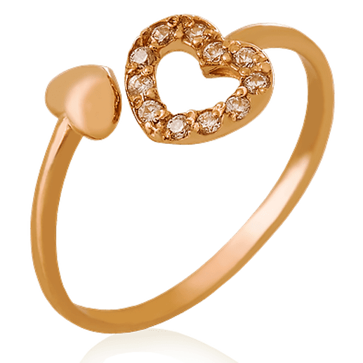 Золотое кольцо с цирконием 023766 детальное изображение ювелирного изделия Золотые кольца с фианитом Золотое кольцо с цирконием 023766 детальное изображение ювелирного изделия Золотые кольца с фианитом