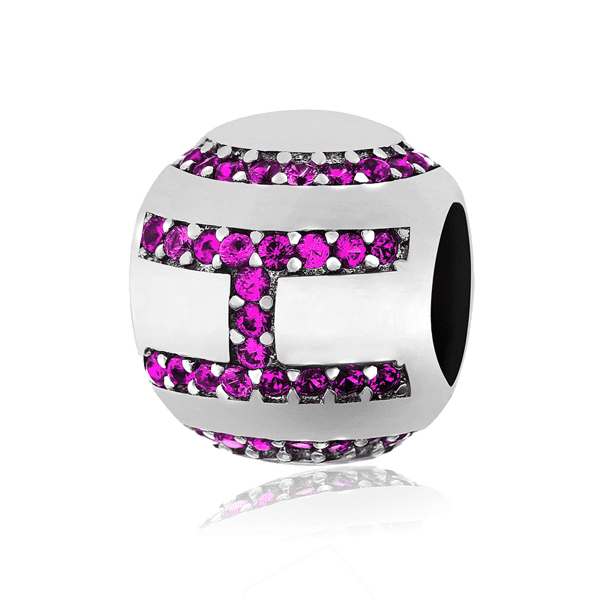 Серебряный подвес-шарм с фианитом 024955 детальное изображение ювелирного изделия Серебряные подвесы-шармы (бусины) Серебряный подвес-шарм с фианитом 024955 детальное изображение ювелирного изделия Серебряные подвесы-шармы (бусины)