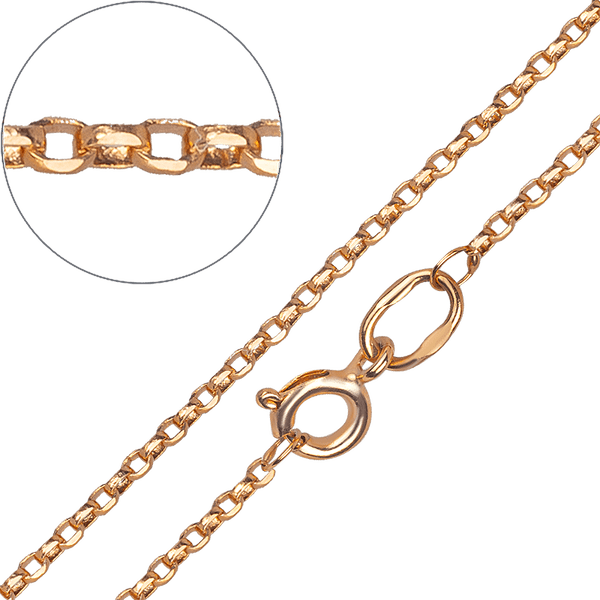 Золота цепочка якорного плетения 033309 детальное изображение ювелирного изделия Детские золотые цепочки Золота цепочка якорного плетения 033309 детальное изображение ювелирного изделия Детские золотые цепочки