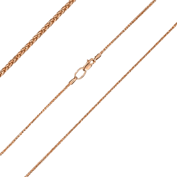 Цепочка Колосок в красном золоте 585 пробы 033306 детальное изображение ювелирного изделия Золотые цепочки женские Цепочка Колосок в красном золоте 585 пробы 033306 детальное изображение ювелирного изделия Золотые цепочки женские