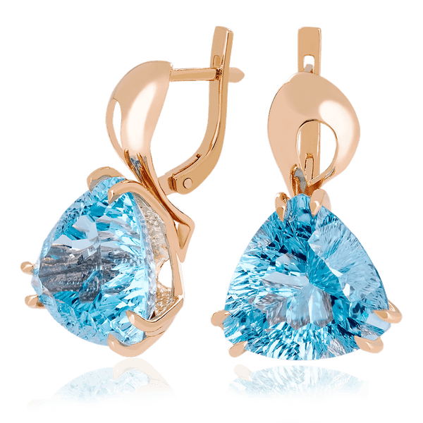 Золотые серьги с топазом 023550 детальное изображение ювелирного изделия Золотые серьги с топазом Золотые серьги с топазом 023550 детальное изображение ювелирного изделия Золотые серьги с топазом