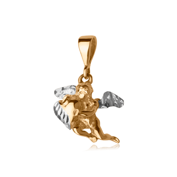 Золотой подвес Ангел 62098 детальное изображение ювелирного изделия Кулон Ангел золотой Золотой подвес Ангел 62098 детальное изображение ювелирного изделия Кулон Ангел золотой