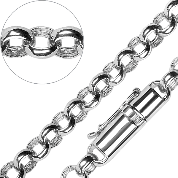 Цепочка на шею из белого золота Шопард (Ролло) 032149 детальное изображение ювелирного изделия Полновесные золотые цепочки Цепочка на шею из белого золота Шопард (Ролло) 032149 детальное изображение ювелирного изделия Полновесные золотые цепочки