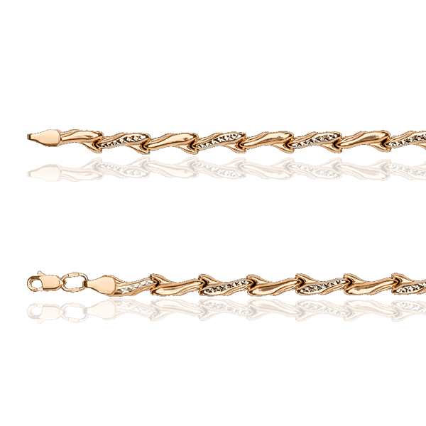 Золотой браслет женский Ролекс 030237 детальное изображение ювелирного изделия Золотые браслеты Золотой браслет женский Ролекс 030237 детальное изображение ювелирного изделия Золотые браслеты