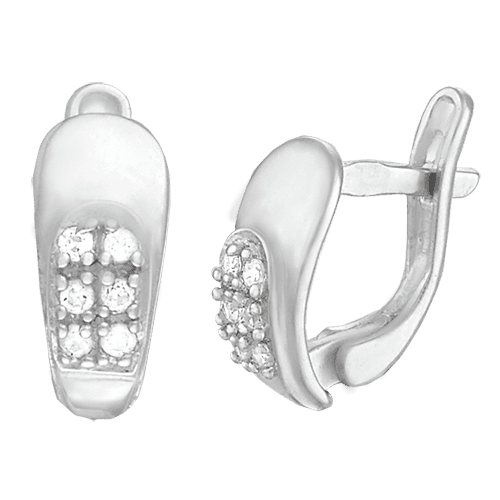 Серебряные серьги С2Ф/065 детальное изображение ювелирного изделия Серебряные серьги с камнями Серебряные серьги С2Ф/065 детальное изображение ювелирного изделия Серебряные серьги с камнями