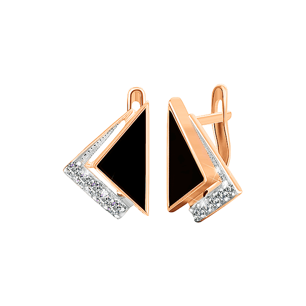 Серебряные серьги СК3ФО/022 детальное изображение ювелирного изделия Серьги с позолотой Серебряные серьги СК3ФО/022 детальное изображение ювелирного изделия Серьги с позолотой