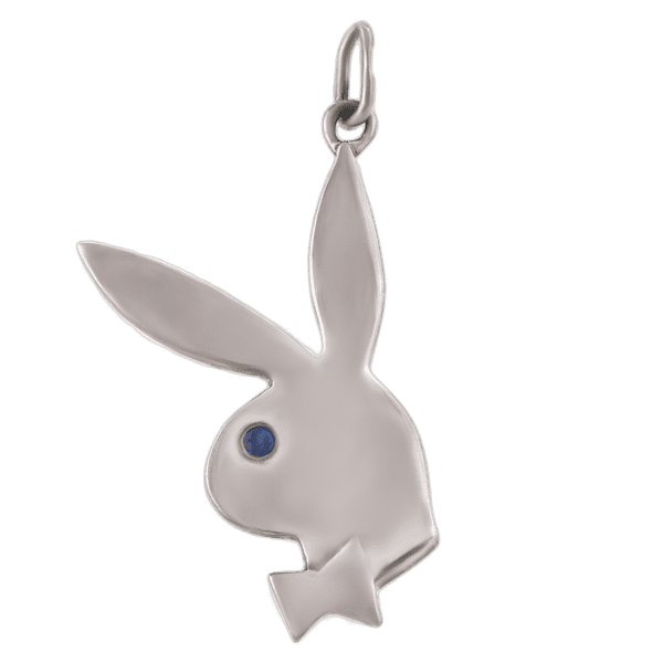 Серебряный подвес Playboy с цирконием 13639 детальное изображение ювелирного изделия Серебряные подвески со вставками Серебряный подвес Playboy с цирконием 13639 детальное изображение ювелирного изделия Серебряные подвески со вставками