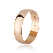 обзорное фото Золотое обручальное  кольцо 00g  Классические обручальные кольца из золота