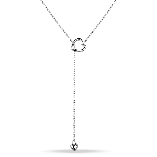 Серебряное колье-гастук Сердечки 038798 детальное изображение ювелирного изделия Серебряные колье Серебряное колье-гастук Сердечки 038798 детальное изображение ювелирного изделия Серебряные колье