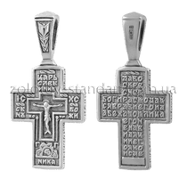 обзорное фото Золотой крестик 305007  Золотые крестики