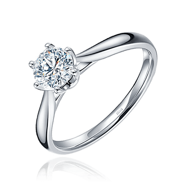 Золотое кольцо для помолвки с одним бриллиантом 031069 детальное изображение ювелирного изделия Золотые кольца Золотое кольцо для помолвки с одним бриллиантом 031069 детальное изображение ювелирного изделия Золотые кольца