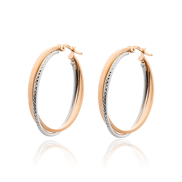 Серьги кольца Серьги кольца