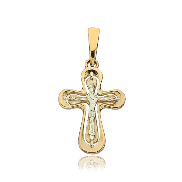 Золотой крестик 1,4,0461 детальное изображение ювелирного изделия Золотые крестики Золотой крестик 1,4,0461 детальное изображение ювелирного изделия Золотые крестики