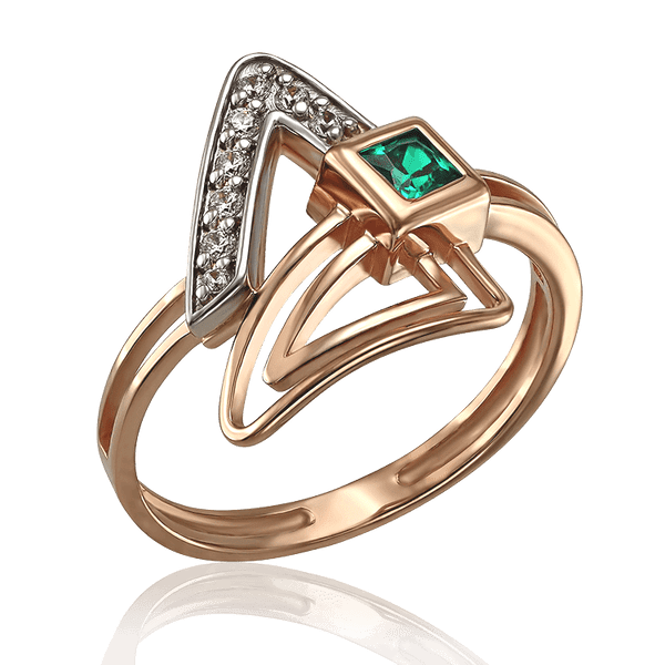 кольцо из золота с фианитами кольцо из золота с фианитами