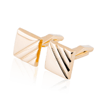 обзорное фото Классические запонки из желтого золота 033040 Золотые запонки обзорное фото Классические запонки из желтого золота 033040  Золотые запонки