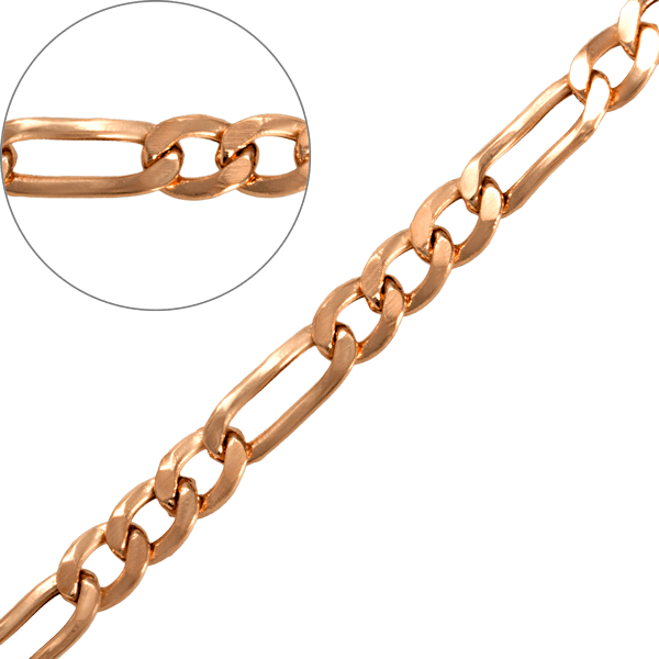 Золотой браслет Фигаро (Картье) 38108 детальное изображение ювелирного изделия Золотой браслет Фигаро (Картье)