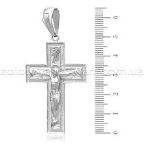 оглядове фото Срібний хрестик 62524