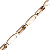 обзорное фото Браслет из красного золота полновесный 032010 Золотые браслеты без камней обзорное фото Браслет из красного золота полновесный 032010  Золотые браслеты без камней