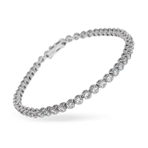 обзорное фото Браслет из белого золота с бриллиантами Hygieia B0530 Золотые браслеты с бриллиантом обзорное фото Браслет из белого золота с бриллиантами Hygieia B0530  Золотые браслеты с бриллиантом