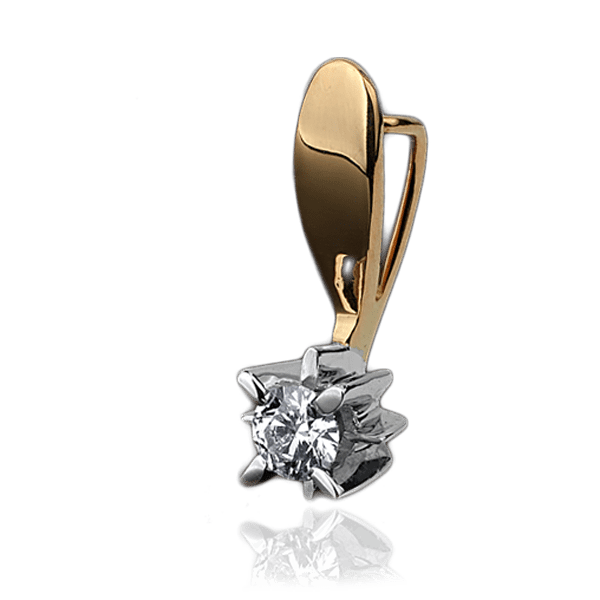 Кулон с бриллиантом 023177 детальное изображение ювелирного изделия Золотые кулоны с бриллиантами Кулон с бриллиантом 023177 детальное изображение ювелирного изделия Золотые кулоны с бриллиантами