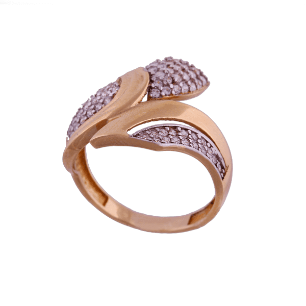 Золотое кольцо с цирконием 2018 Золотое кольцо с цирконием 2018