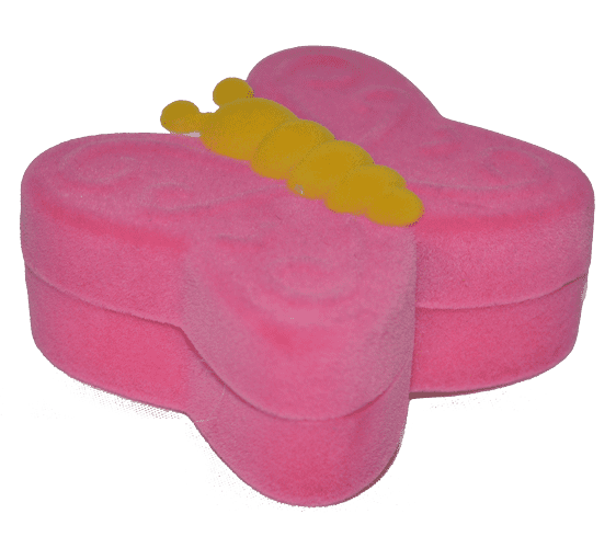 Футляр Бабочка, розовый, универсальная прорезь 020157 детальное изображение ювелирного изделия Подарочные футляры и упаковки Футляр Бабочка, розовый, универсальная прорезь 020157 детальное изображение ювелирного изделия Подарочные футляры и упаковки