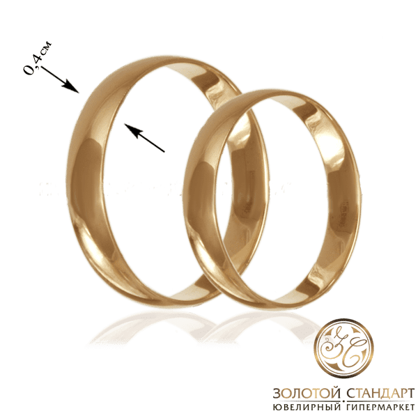 Золота обручка 00С детальне зображення ювелірного виробу