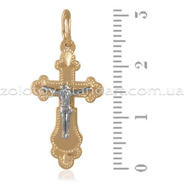 Золотой крестик 3431.01 фото Золотой крестик 3431.01 фото