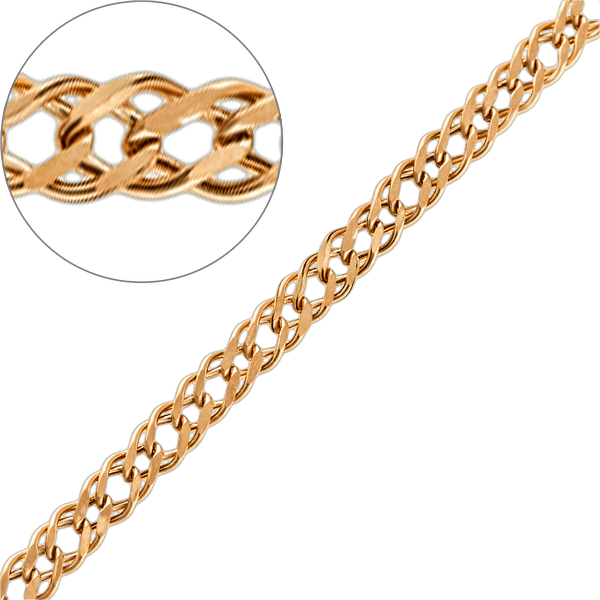 Золотая цепочка Рембо 9600311-3 детальное изображение ювелирного изделия Золотые цепочки плетения Рембо Золотая цепочка Рембо 9600311-3 детальное изображение ювелирного изделия Золотые цепочки плетения Рембо