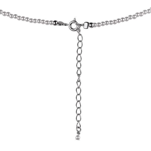 Чокер намисто з перлин з срібною застібкою 038349 детальне зображення ювелірного виробу