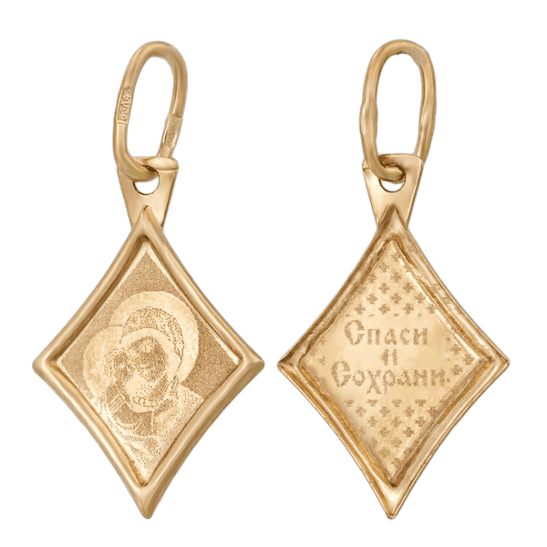 Золотая иконка Матерь Божья купить Золотая иконка Матерь Божья купить