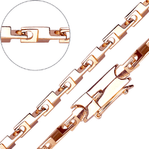 обзорное фото Золотая цепочка мужская в оригинальном плетении 031970 Полновесные золотые цепочки обзорное фото Золотая цепочка мужская в оригинальном плетении 031970  Полновесные золотые цепочки