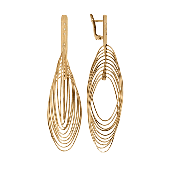 Золотые серьги 480028 детальное изображение ювелирного изделия Золотые серьги с английским замком Золотые серьги 480028 детальное изображение ювелирного изделия Золотые серьги с английским замком