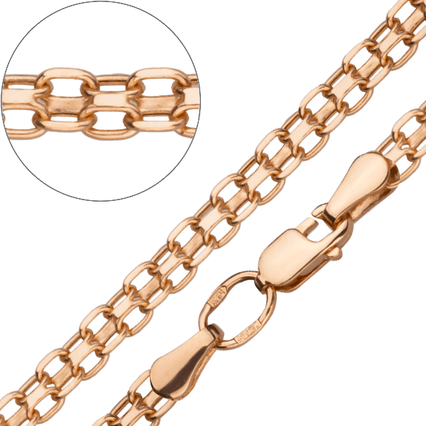 Золотая цепочка Форбисмарк 028193 детальное изображение ювелирного изделия Золотые цепочки Форбисмарк Золотая цепочка Форбисмарк 028193 детальное изображение ювелирного изделия Золотые цепочки Форбисмарк