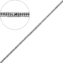 обзорное фото Cеребряная цепочка Тонда ip6065  Серебряные цепочки