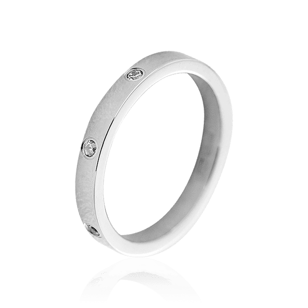 Кольцо из белого золота с фианитами 032695 детальное изображение ювелирного изделия Золотые кольца Кольцо из белого золота с фианитами 032695 детальное изображение ювелирного изделия Золотые кольца