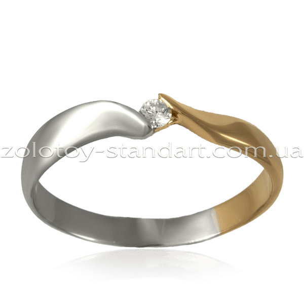 Золотое кольцо с бриллиантом фото Золотое кольцо с бриллиантом фото