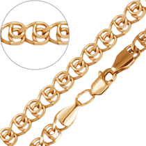 обзорное фото Золотая цепочка Мадонна 12105  Золотые цепочки плетение Мадонна