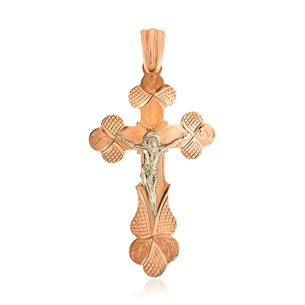 Золоой крестик с Распятием 028790 детальное изображение ювелирного изделия Золотые крестики православные Золоой крестик с Распятием 028790 детальное изображение ювелирного изделия Золотые крестики православные