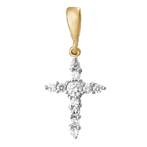 обзорное фото Серебряный крестик П3Ф/300 Серебряные подвески крестики обзорное фото Серебряный крестик П3Ф/300  Серебряные подвески крестики