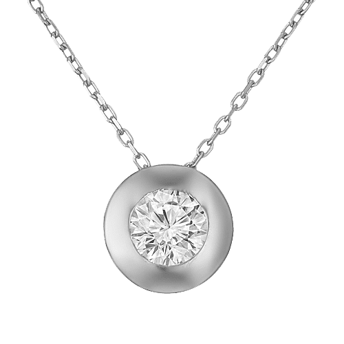 Золотое колье с фианитом 032458 детальное изображение ювелирного изделия Золотые колье с камнями Золотое колье с фианитом 032458 детальное изображение ювелирного изделия Золотые колье с камнями