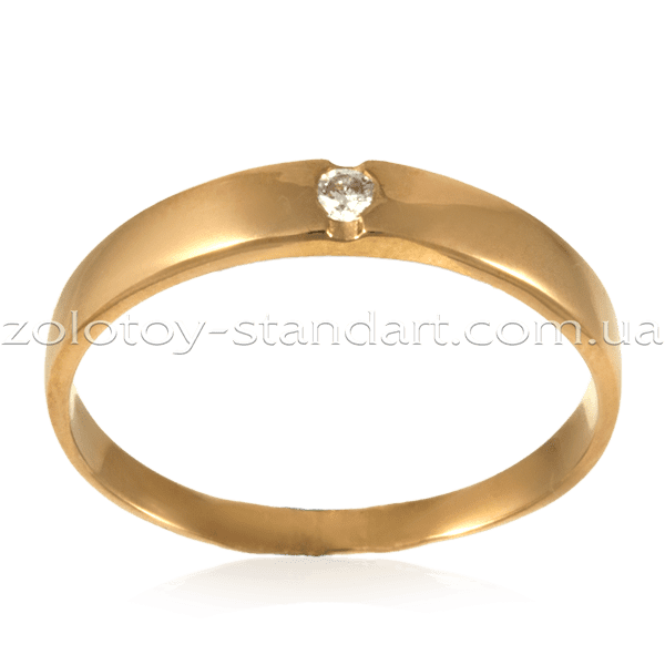 Золотое кольцо с бриллиантом фото Золотое кольцо с бриллиантом фото