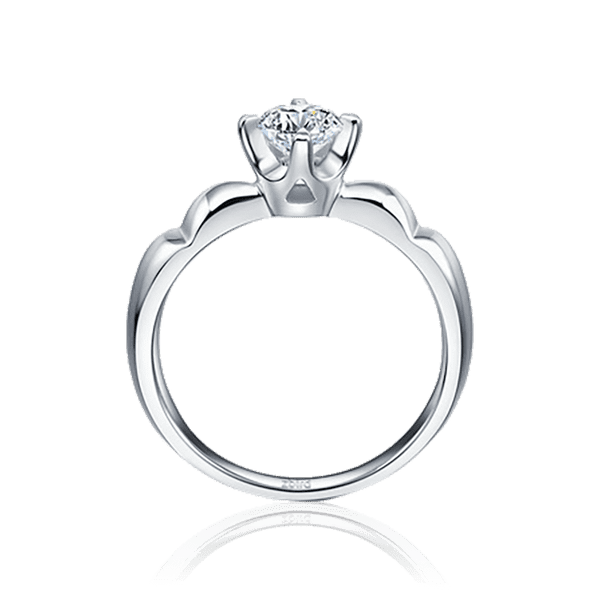 кольцо из белого золота с бриллиантом кольцо из белого золота с бриллиантом