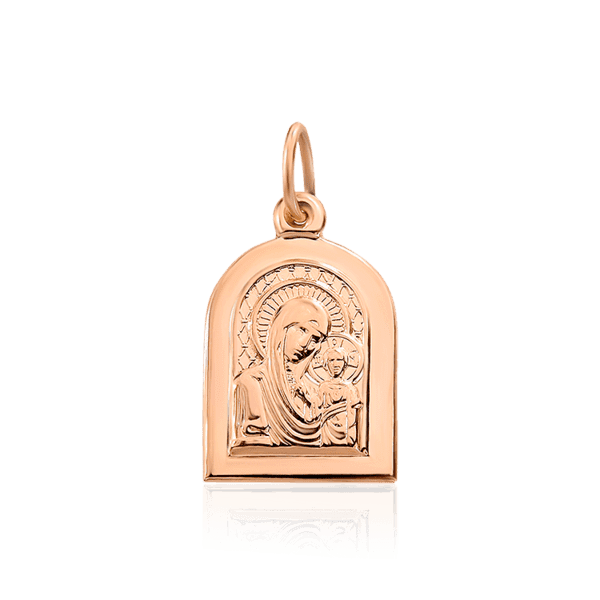 ладанка казанская икона божьей матери золото