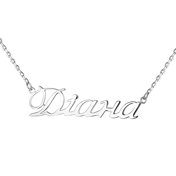 Серебряное именное колье с именем Діана 925 проба 037657 детальное изображение ювелирного изделия Серебряные колье Серебряное именное колье с именем Діана 925 проба 037657 детальное изображение ювелирного изделия Серебряные колье