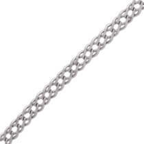 обзорное фото Cеребряная цепочка Рембо 10517  Серебряные цепочки