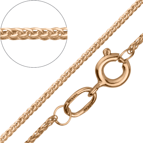 Золотая цепочка Колосок без вставок 025883 детальное изображение ювелирного изделия Золотые цепочки плетение Колосок Золотая цепочка Колосок без вставок 025883 детальное изображение ювелирного изделия Золотые цепочки плетение Колосок