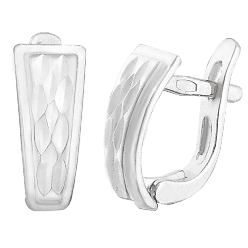 Серебряные серьги С2/199 детальное изображение ювелирного изделия Серебряные серьги без вставок Серебряные серьги С2/199 детальное изображение ювелирного изделия Серебряные серьги без вставок